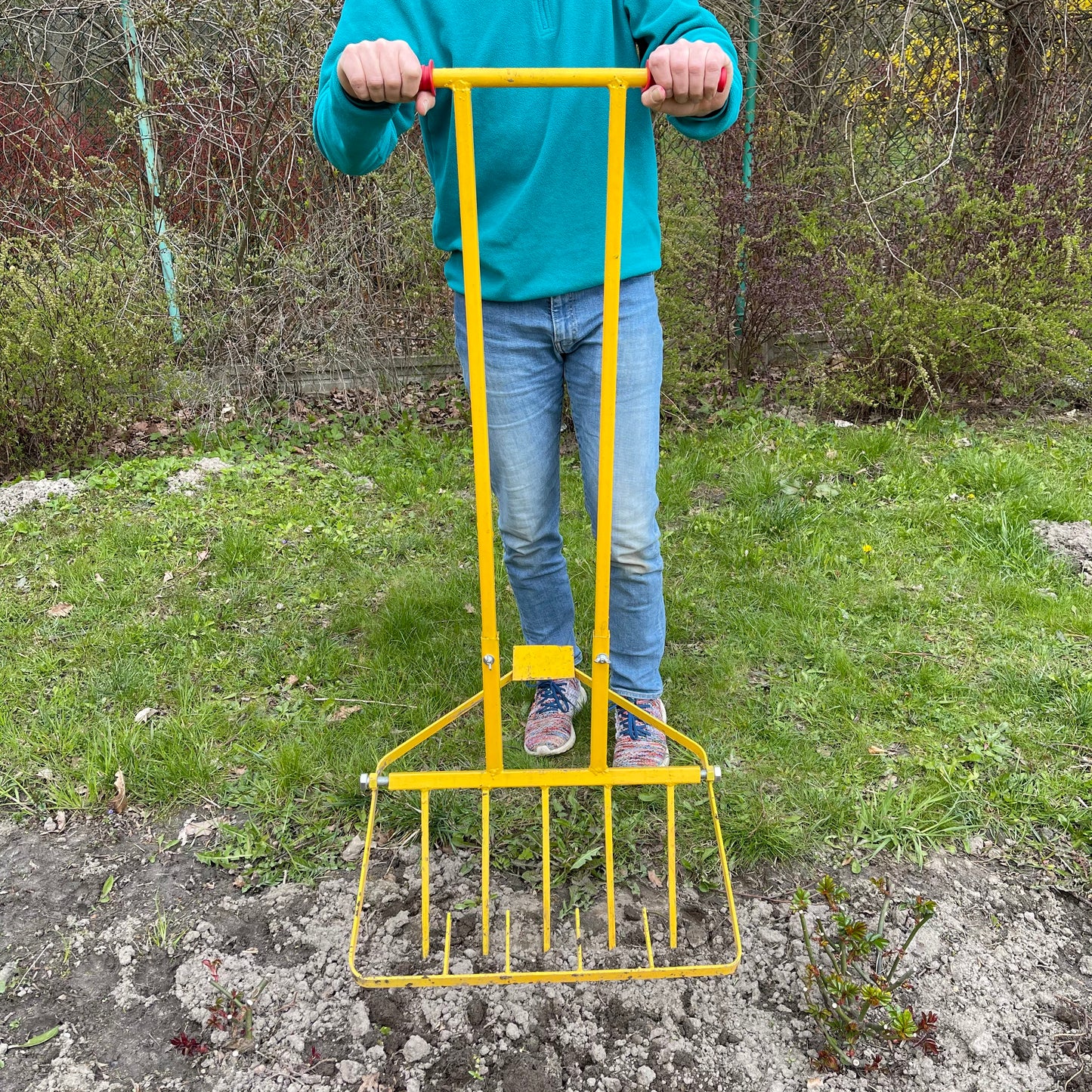 Kultywator/spulchniacz/widły 3w1